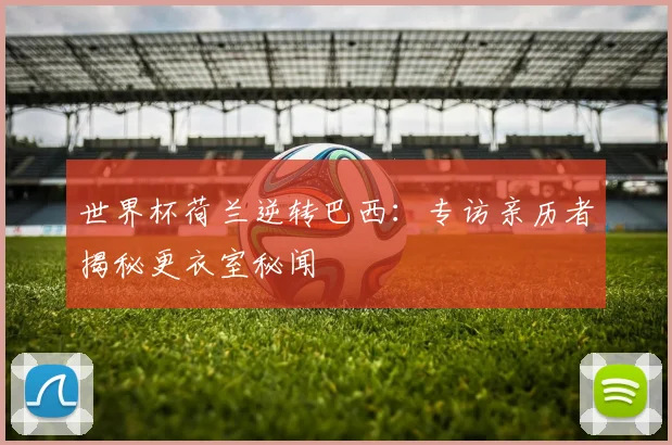 世界杯荷兰逆转巴西：专访亲历者揭秘更衣室秘闻